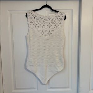 Abercrombie & Fitch Crochet Bodysuit